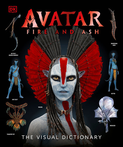 AVATAR FIRE AND ASH THE VISUAL DICTIONARY HARDCOVER