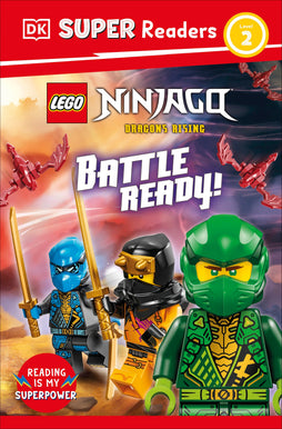 DK SUPER READERS LEVEL 2 LEGO NINJAGO DRAGONS RISING BATTLE READY! TRADE PAPERBACK