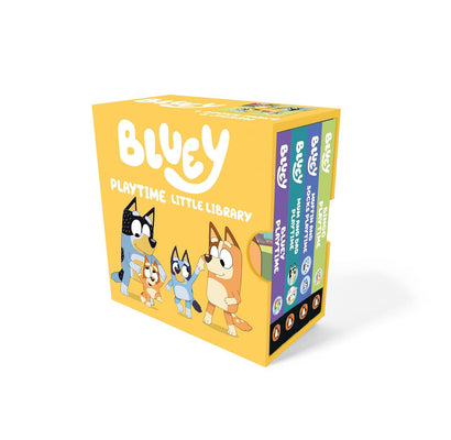 BLUEY: PLAYTIME LITTLE LIBRARY 4-BOOK BOX SET