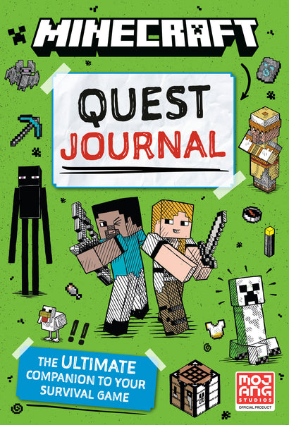 QUEST JOURNAL (MINECRAFT)  DIGEST PAPERBACK