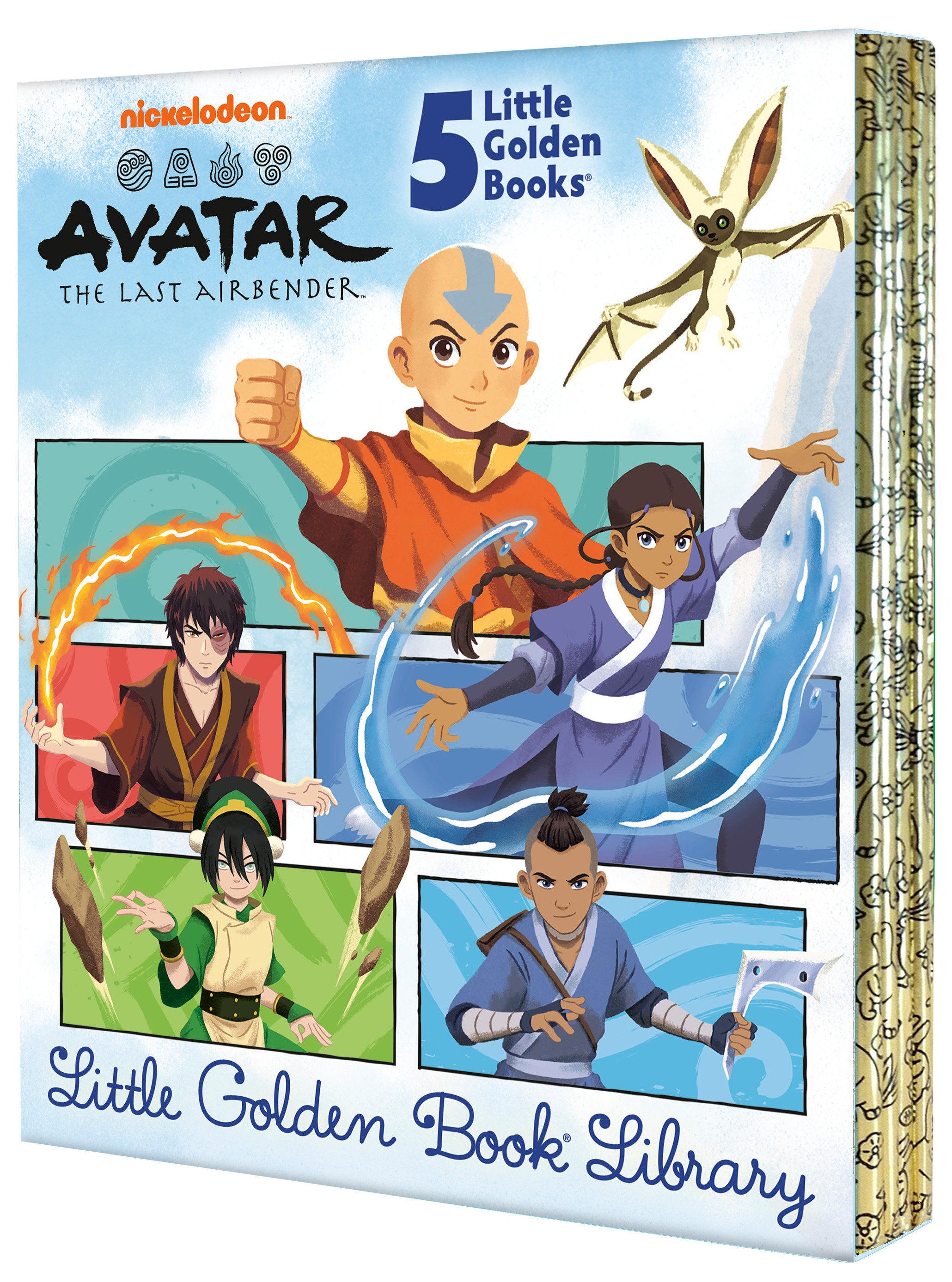 AVATAR: THE LAST AIRBENDER LITTLE GOLDEN BOOKS 1-5 BOXED SET