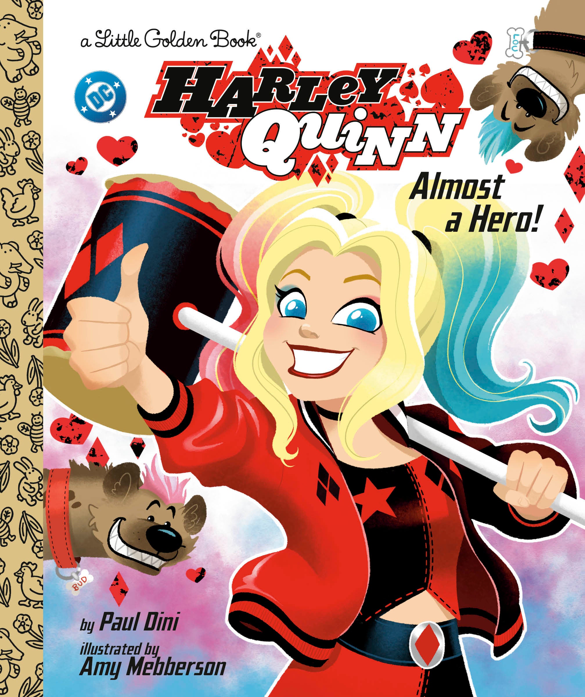 HARLEY QUINN: ALMOST A HERO! (DC) LITTLE GOLDEN BOOK