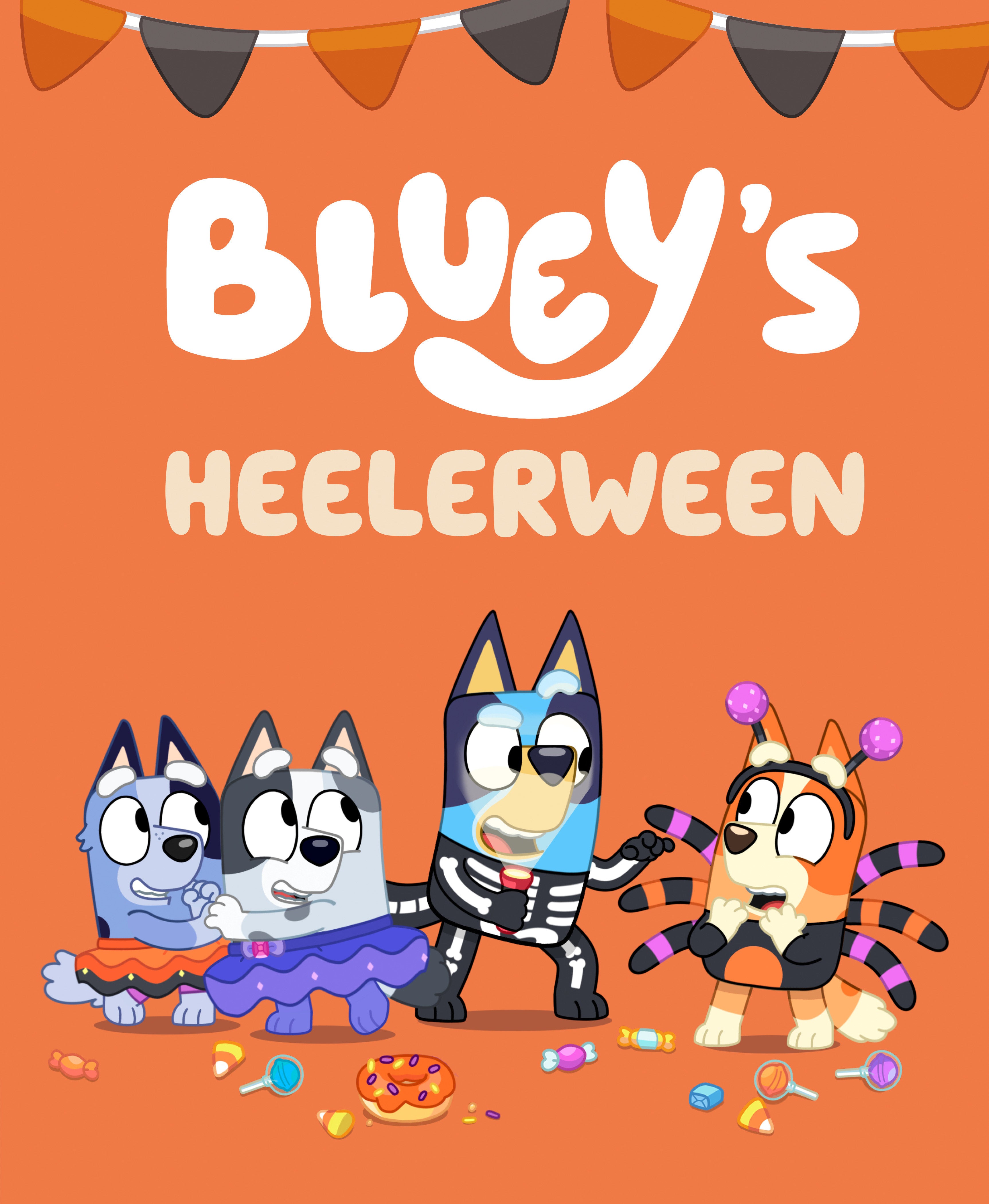 BLUEY'S HEELERWEEN HARDCOVER