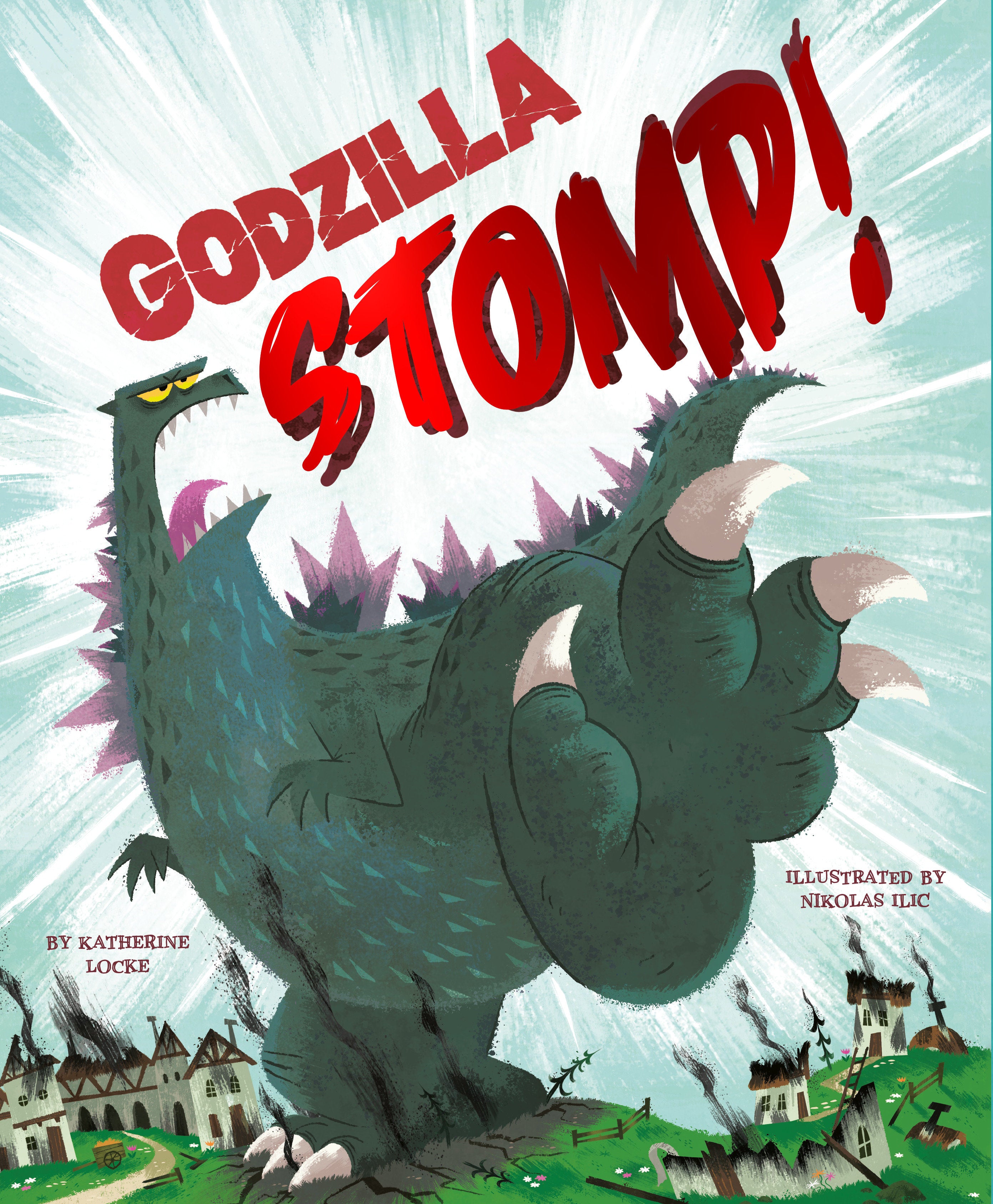 GODZILLA STOMP! HARDCOVER