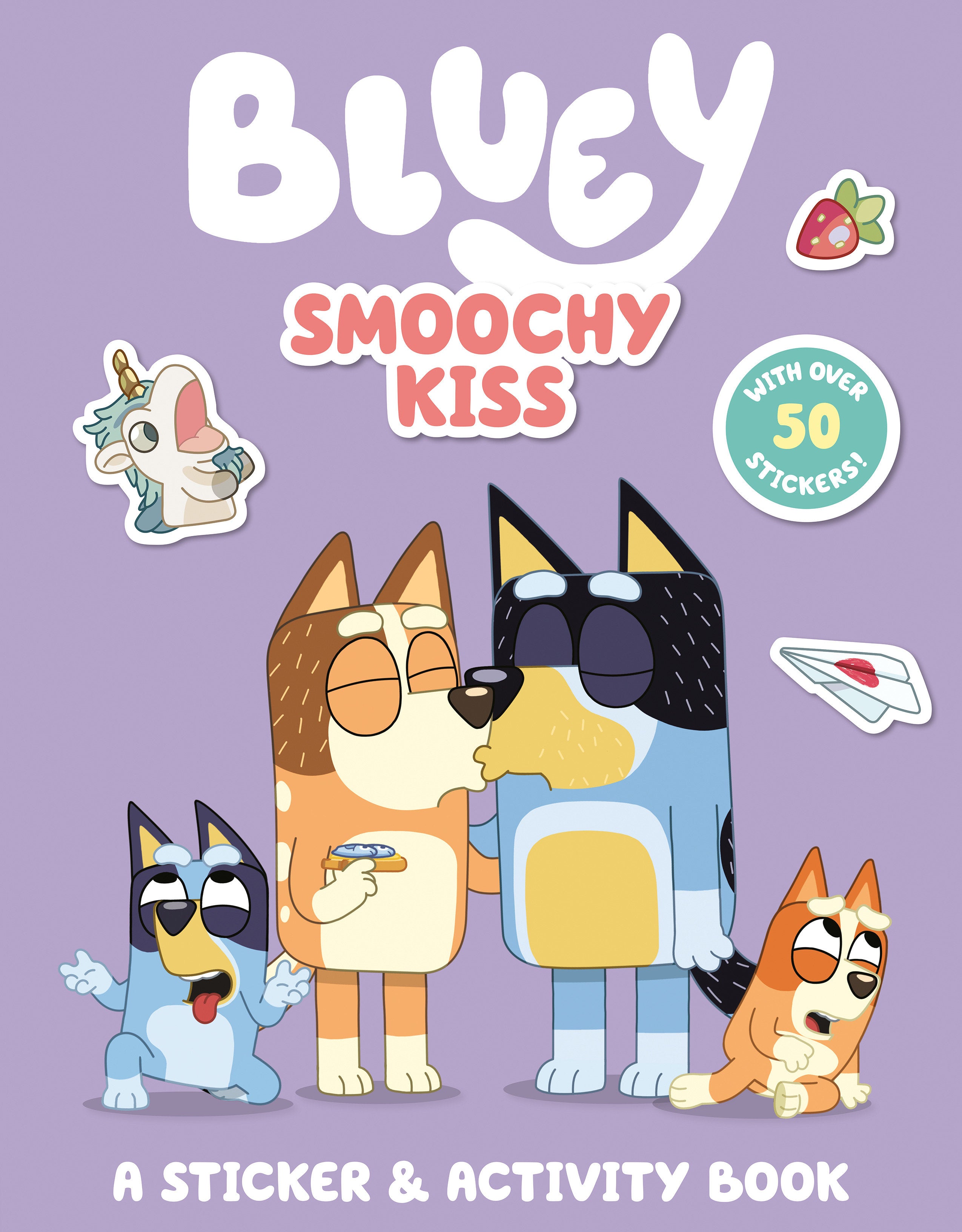 BLUEY: SMOOCHY KISS: A STICKER & ACTIVITY BOOK TRADE PAPERBACK