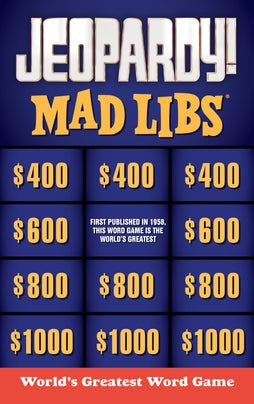 JEOPARDY! MAD LIBS TRADE PAPERBACK