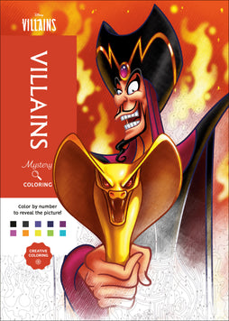 DISNEY MYSTERY COLORING: DISNEY VILLAINS TRADE PAPERBACK