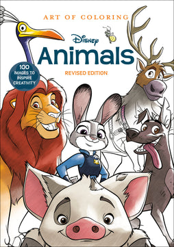 ART OF COLORING: DISNEY ANIMALS TRADE PAPERBACK