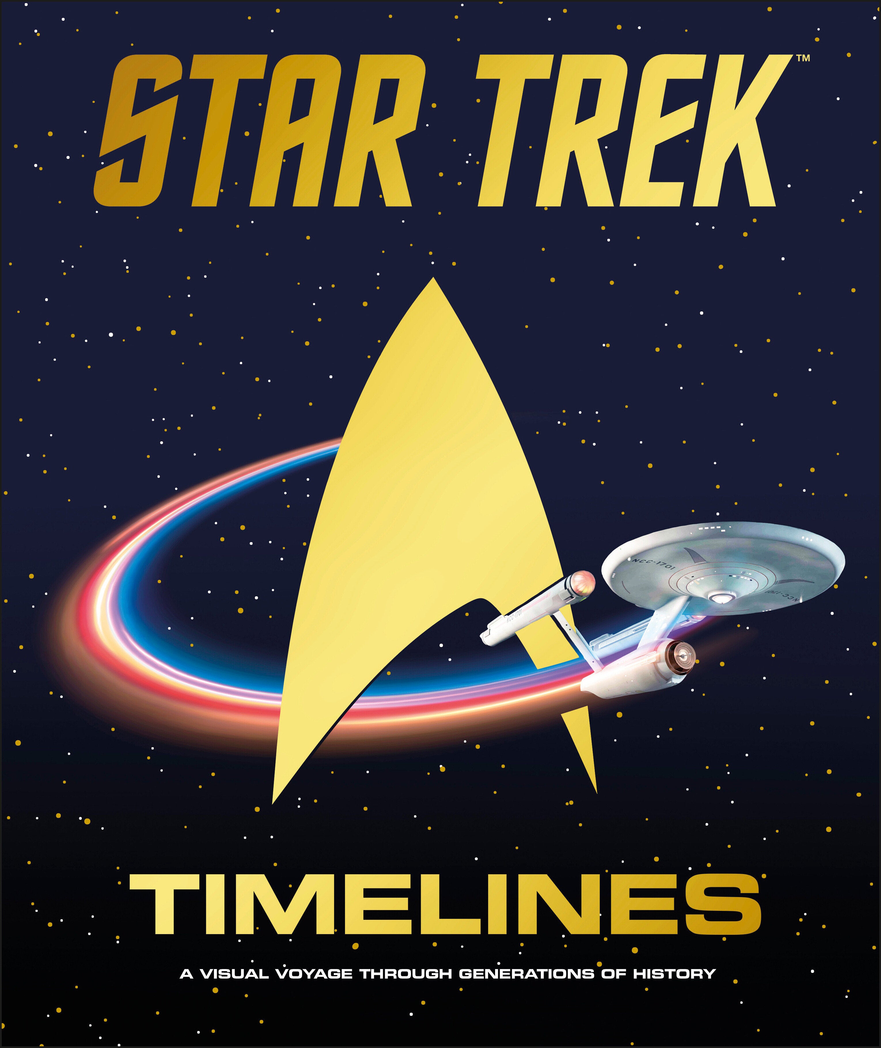 STAR TREK TIMELINES HARDCOVER