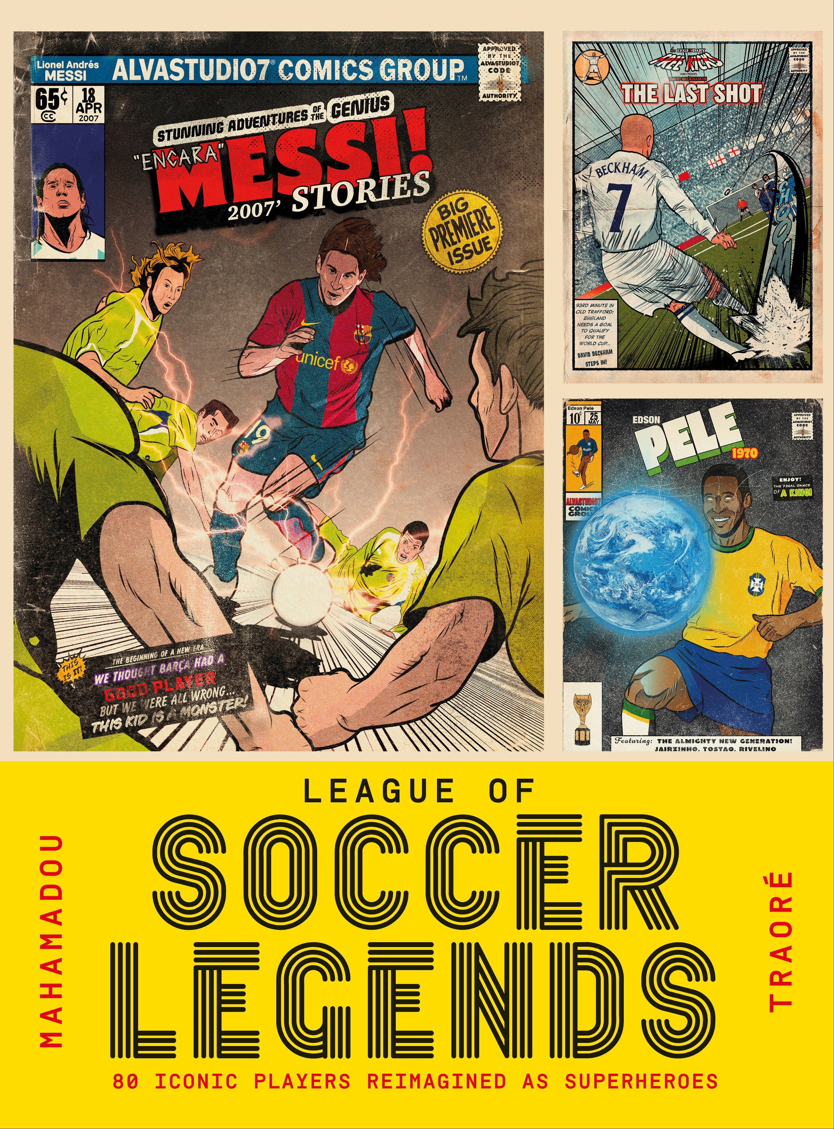 LEAGUE OF SOCCER LEGENDS HARDCOVER