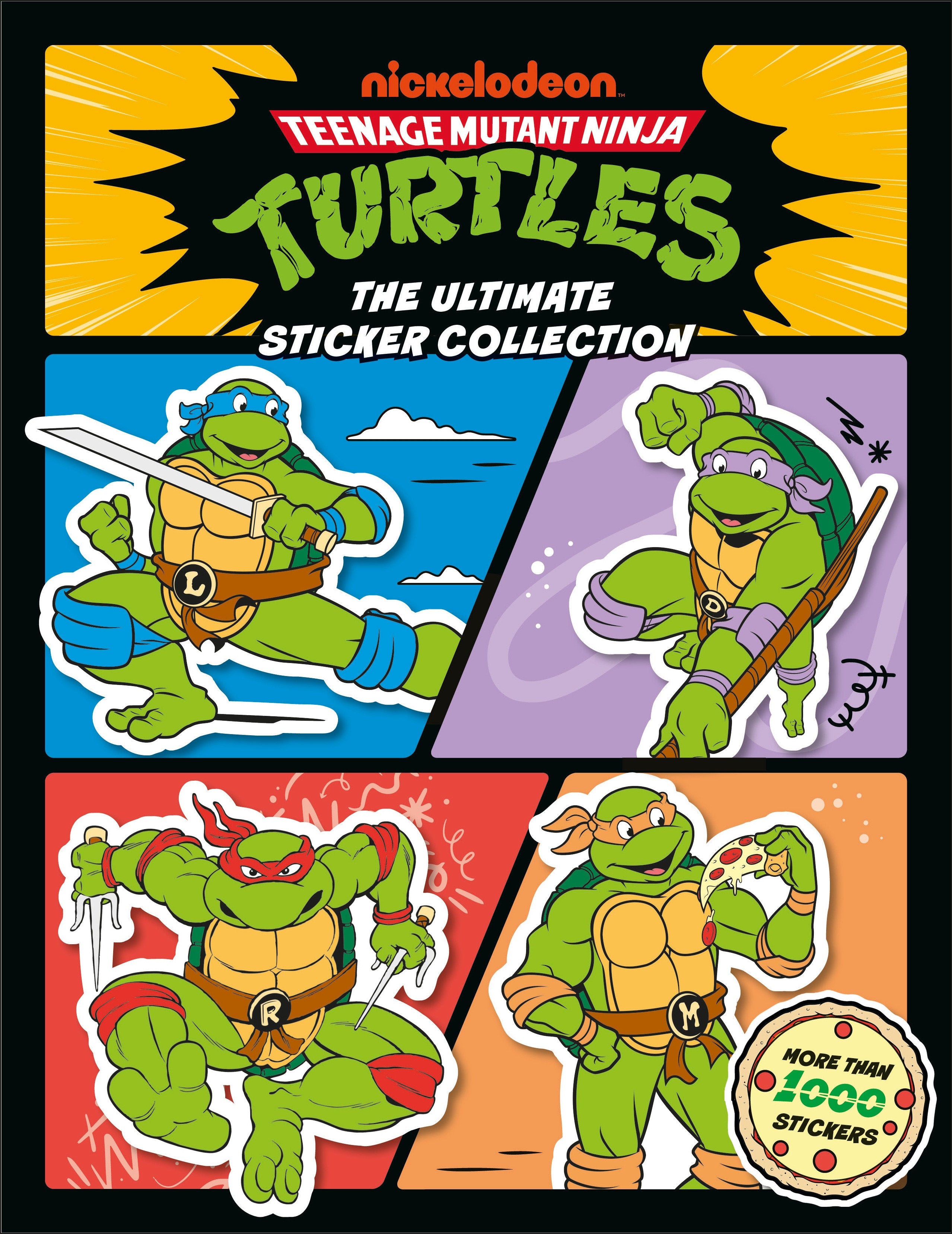 TEENAGE MUTANT NINJA TURTLES ULTIMATE STICKER COLLECTION TRADE PAPERBACK