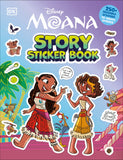 DISNEY MOANA STORY STICKER BOOK TRADE PAPERBACK