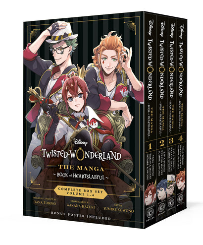 TWISTED-WONDERLAND: BOOK OF HEARTSLABYUL (THE MANGA), TRADE PAPERBACK BOXED SET