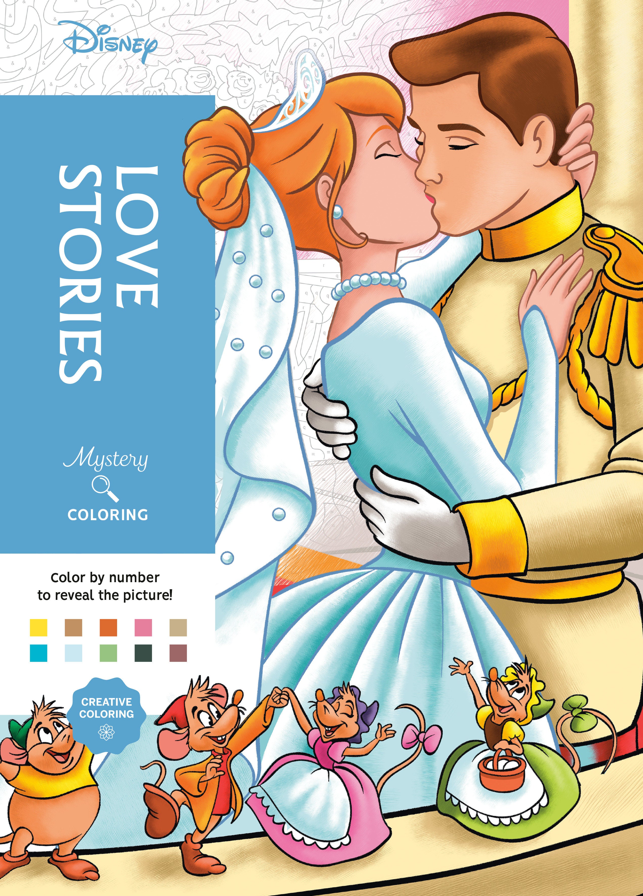DISNEY MYSTERY COLORING: LOVE STORIES TRADE PAPERBACK
