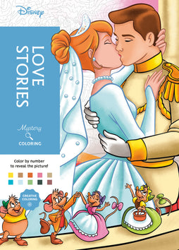 DISNEY MYSTERY COLORING: LOVE STORIES TRADE PAPERBACK
