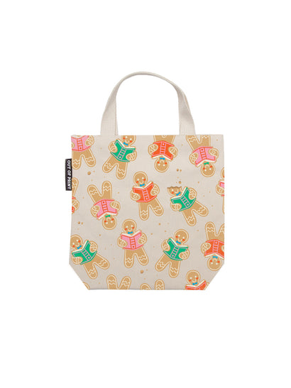 GINGERBREAD BOOK CLUB MINI TOTE BAG