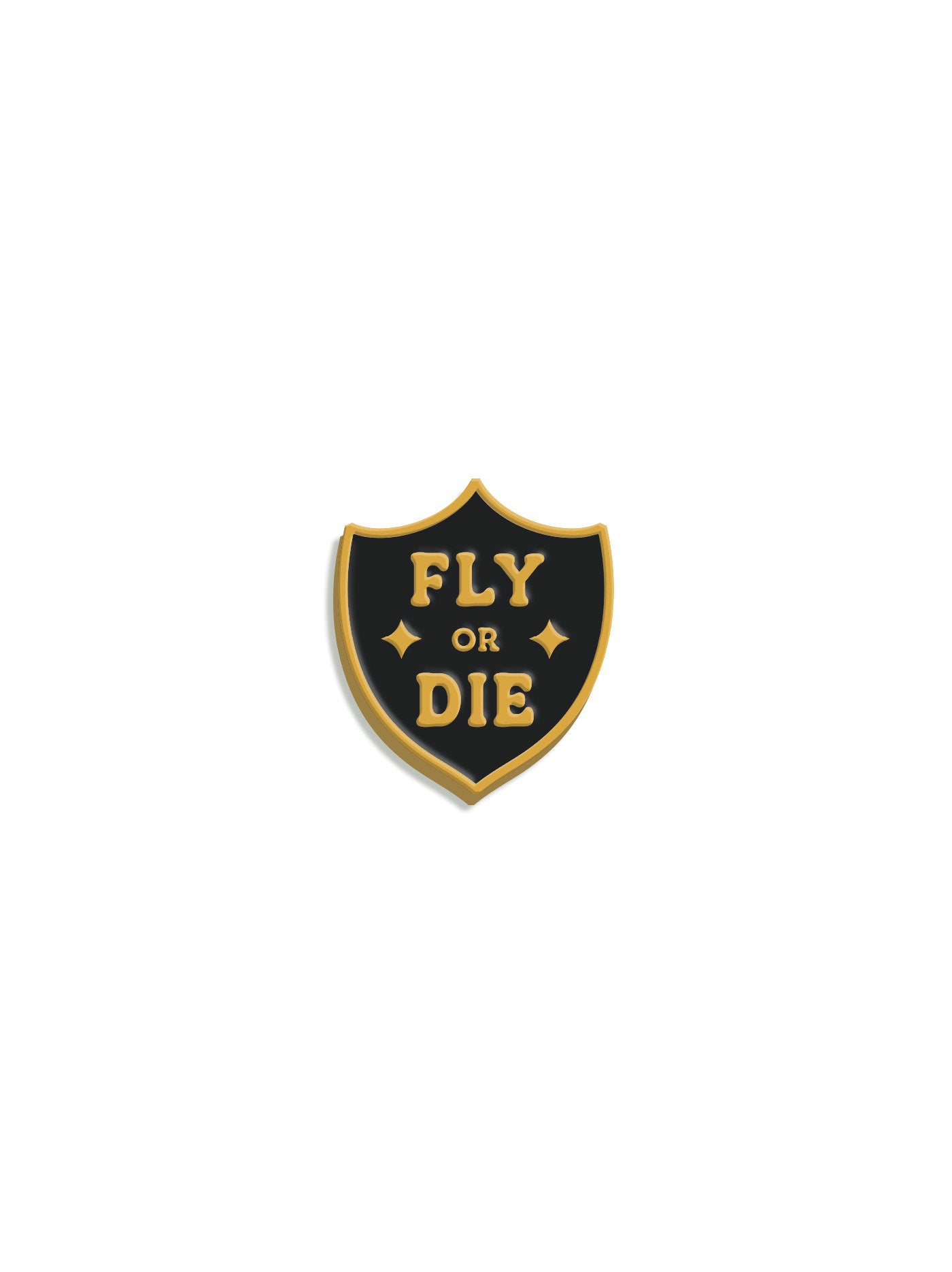 REBECCA YARROS'S FOURTH WING: FLY OR DIE ENAMEL PIN