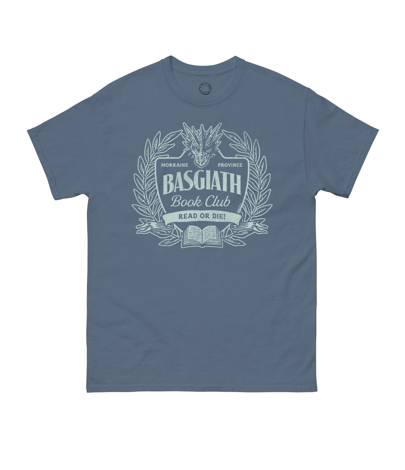 REBECCA YARROS'S FOURTH WING: BASGIATH BOOK CLUB UNISEX T-SHIRT X-LARGE