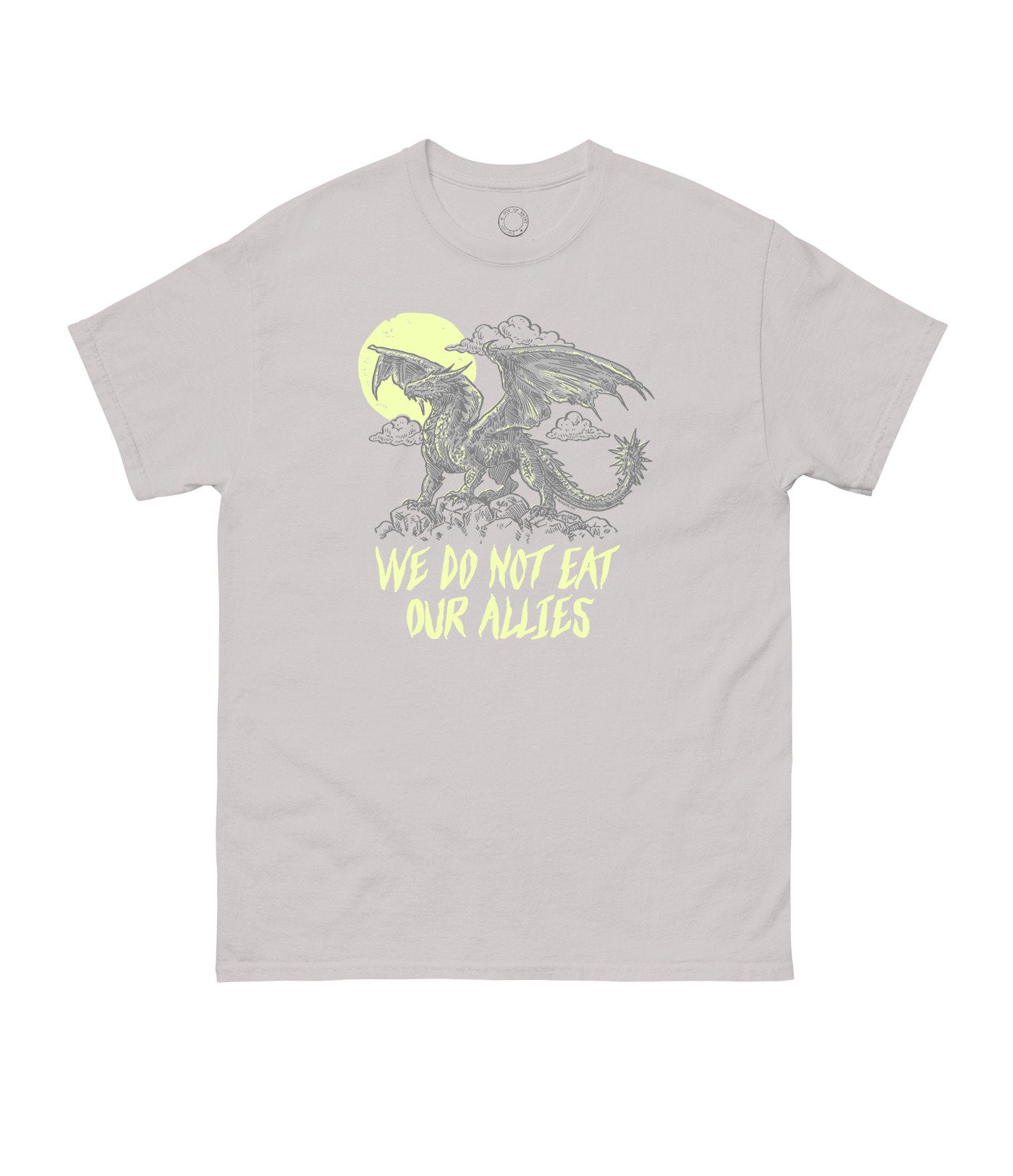 REBECCA YARROS'S FOURTH WING: WE DO NOT EAT OUR ALLIES UNISEX T-SHIRT LARGE