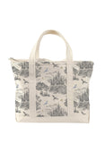 REBECCA YARROS'S FOURTH WING: BASGIATH TOILE LARGE ZIPPERED TOTE BAG