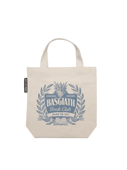 REBECCA YARROS'S FOURTH WING: BASGIATH BOOK CLUB MINI TOTE BAG