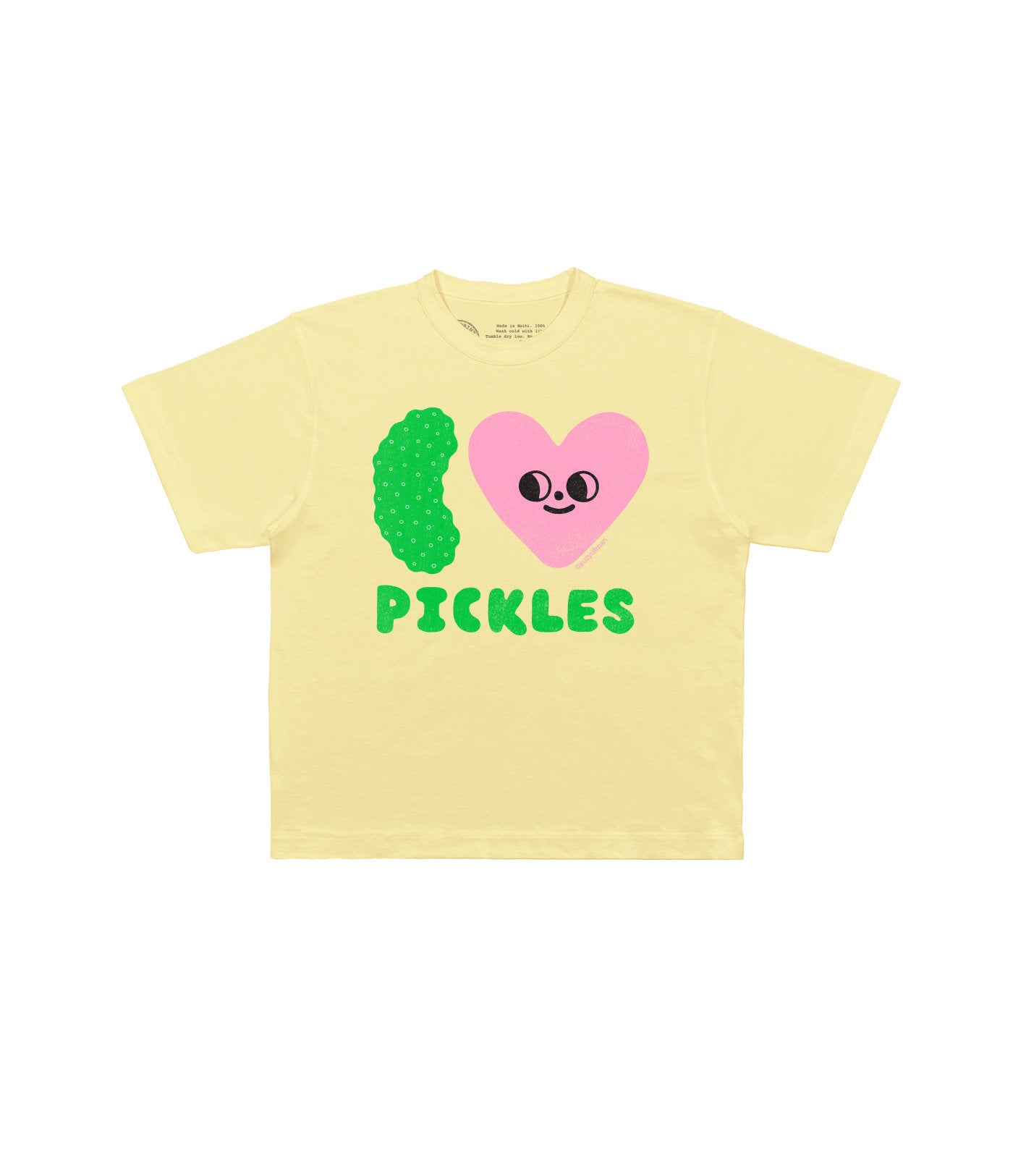 SUZY ULTMAN: I HEART PICKLES KIDS' T-SHIRT - 2 YR