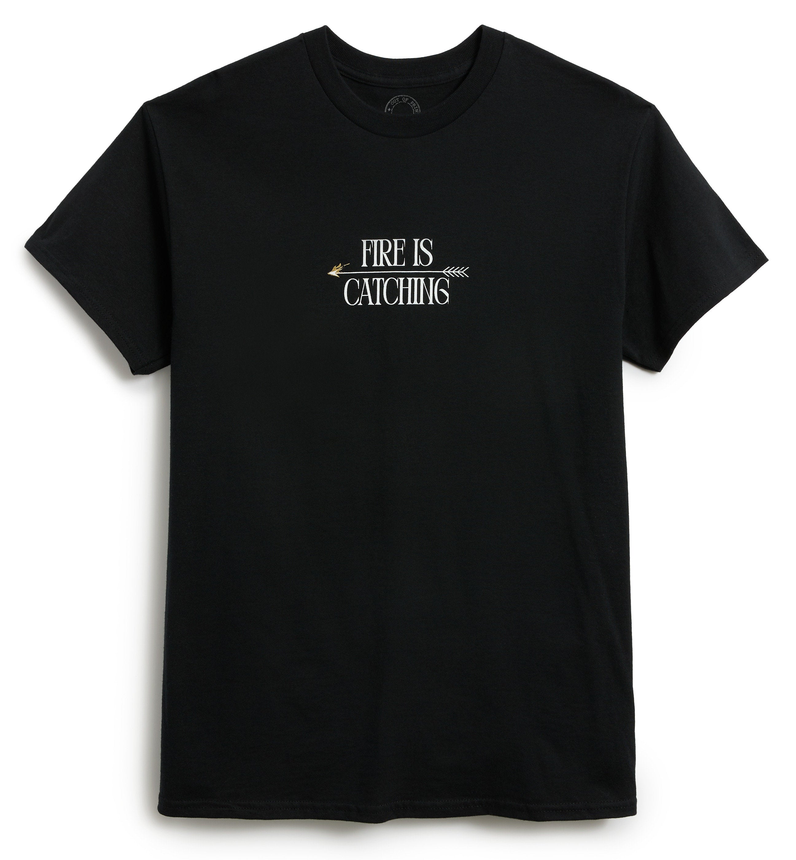 THE HUNGER GAMES: YOU BURN WITH US  UNISEX T-SHIRT XXX-LARGE