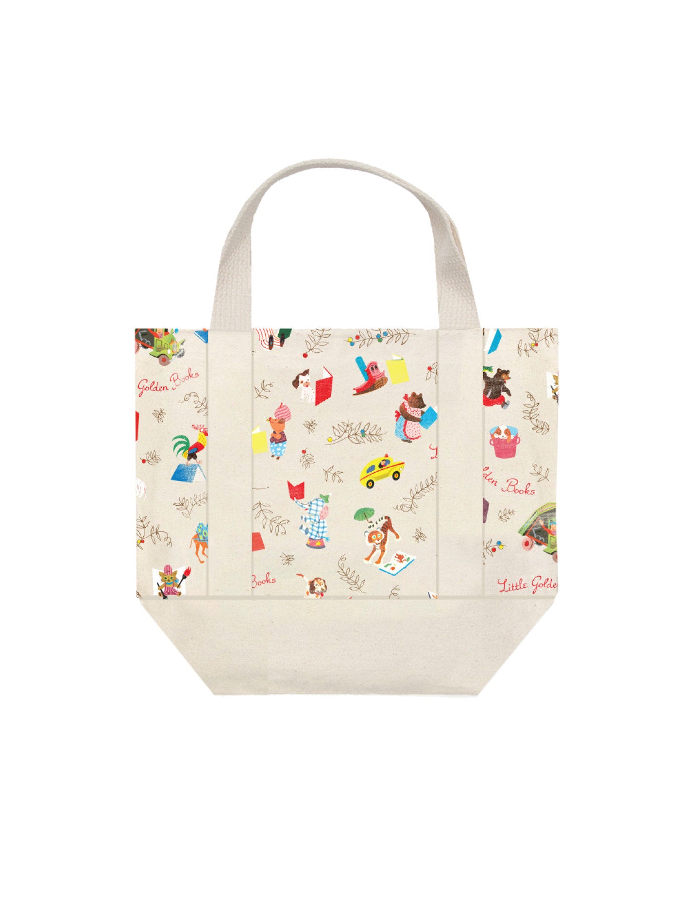 LITTLE GOLDEN BOOKS MINI MARKET TOTE BAG