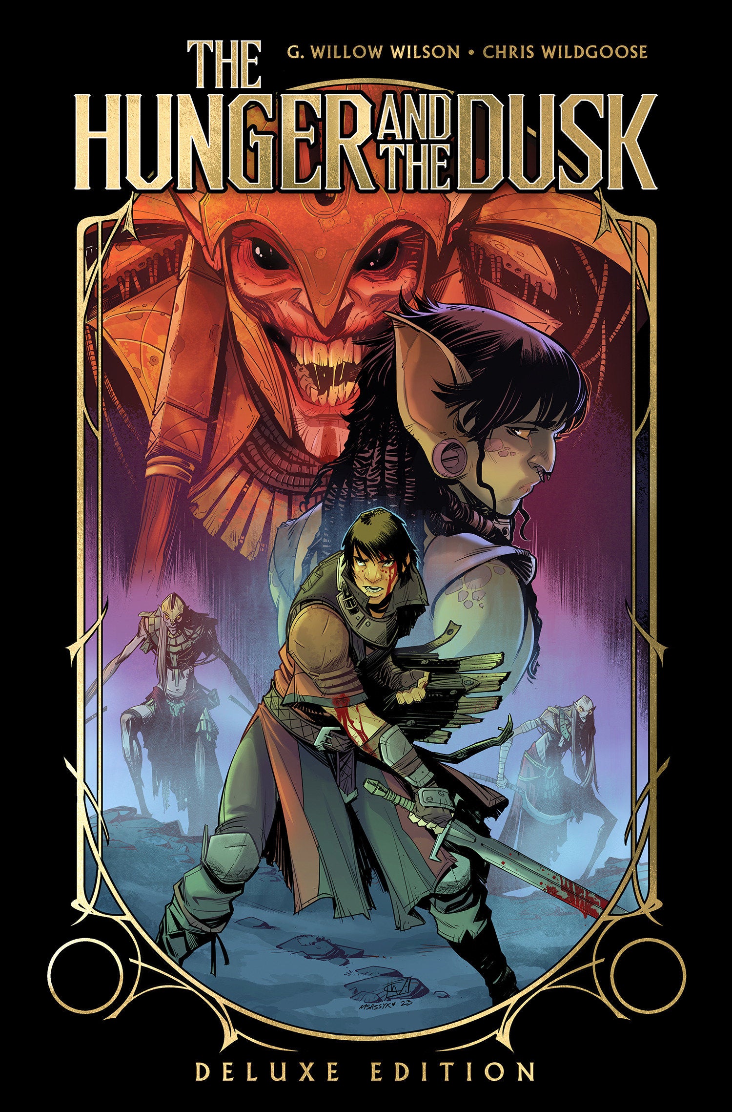 THE HUNGER AND THE DUSK DELUXE EDITION HARDCOVER