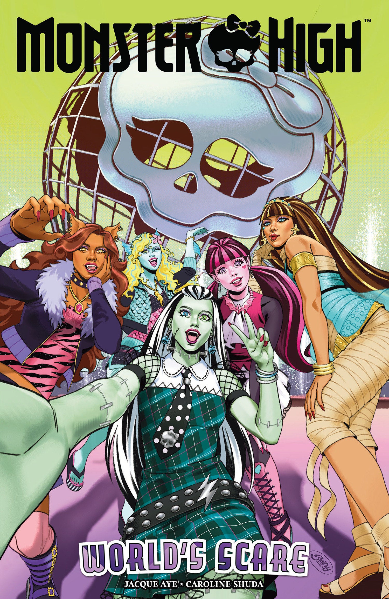 MONSTER HIGH: WORLD'S SCARE TRADE PAPERBACK