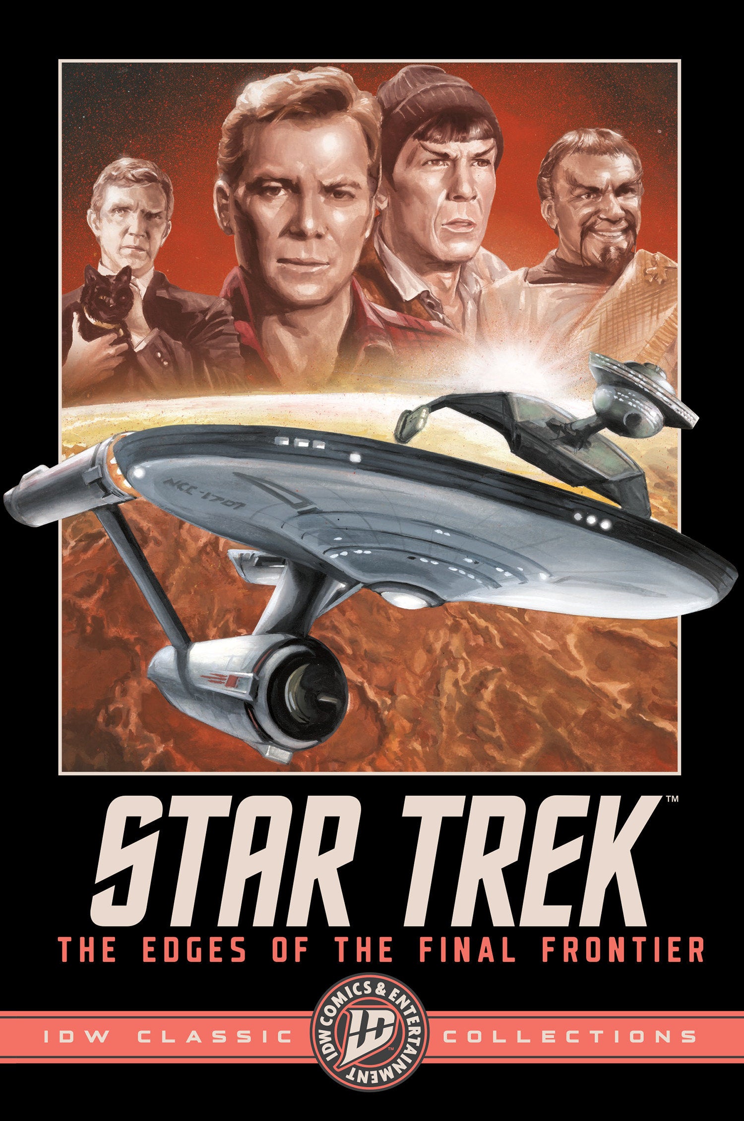 STAR TREK: THE EDGES OF THE FINAL FRONTIER--IDW CLASSIC COLLECTIONS TRADE PAPERBACK