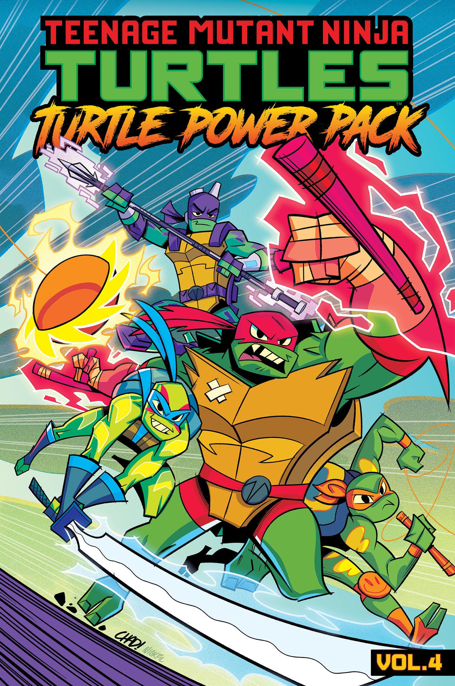 TEENAGE MUTANT NINJA TURTLES: TURTLE POWER PACK, V4 TRADE PAPERBACK