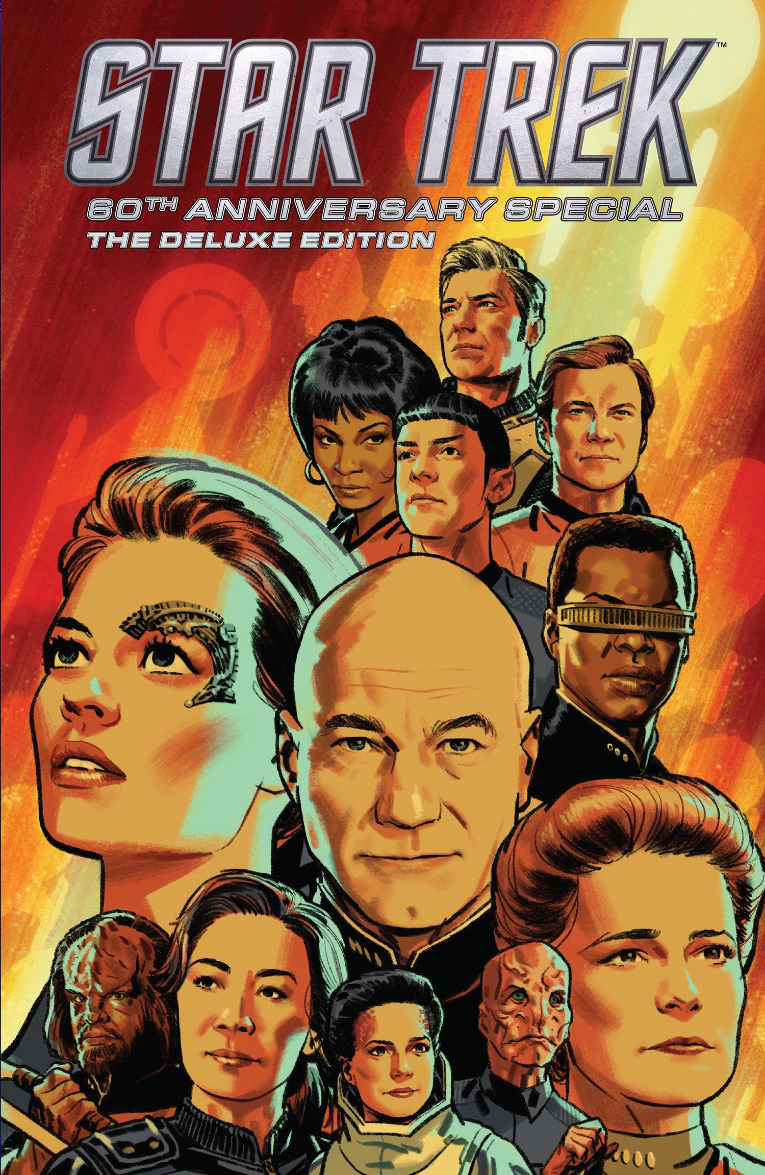 STAR TREK: 60TH ANNIVERSARY SPECIAL--THE DELUXE EDITION HARDCOVER