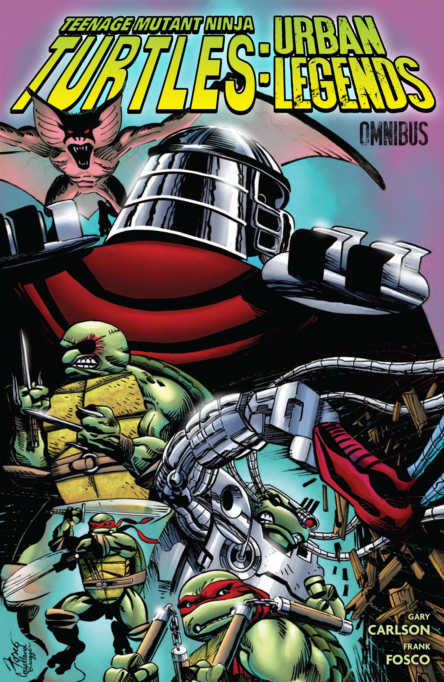 TEENAGE MUTANT NINJA TURTLES: URBAN LEGENDS OMNIBUS HARDCOVER