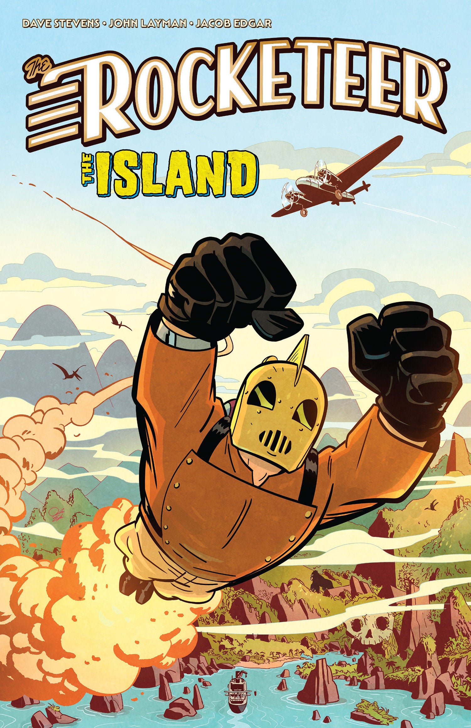 THE ROCKETEER: THE ISLAND TRADE PAPERBACK