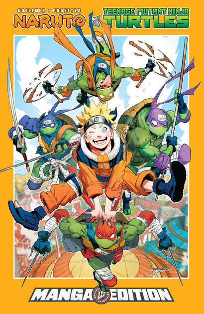 NARUTO X TEENAGE MUTANT NINJA TURTLES--MANGA STYLE EDITION TRADE PAPERBACK