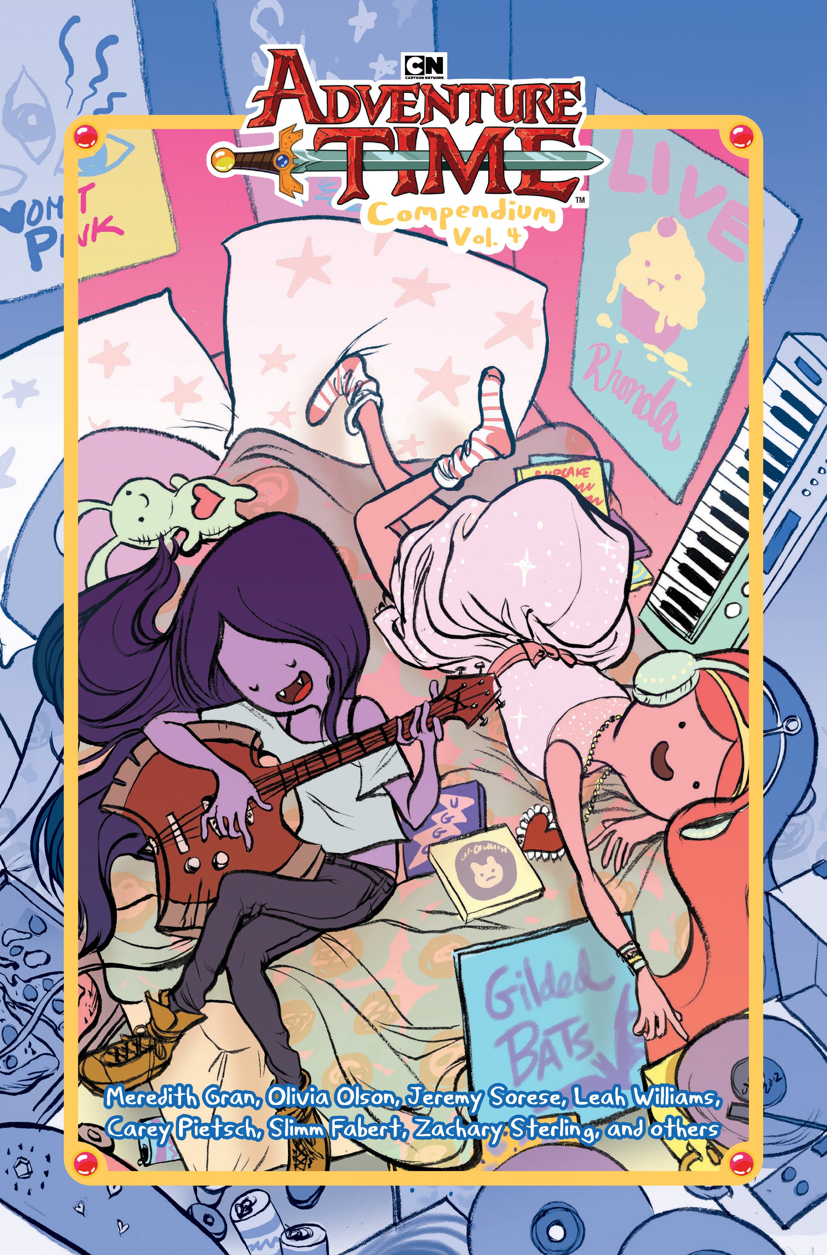 ADVENTURE TIME COMPENDIUM VOL. 4 [DIRECT MARKET EDITION] HARDCOVER