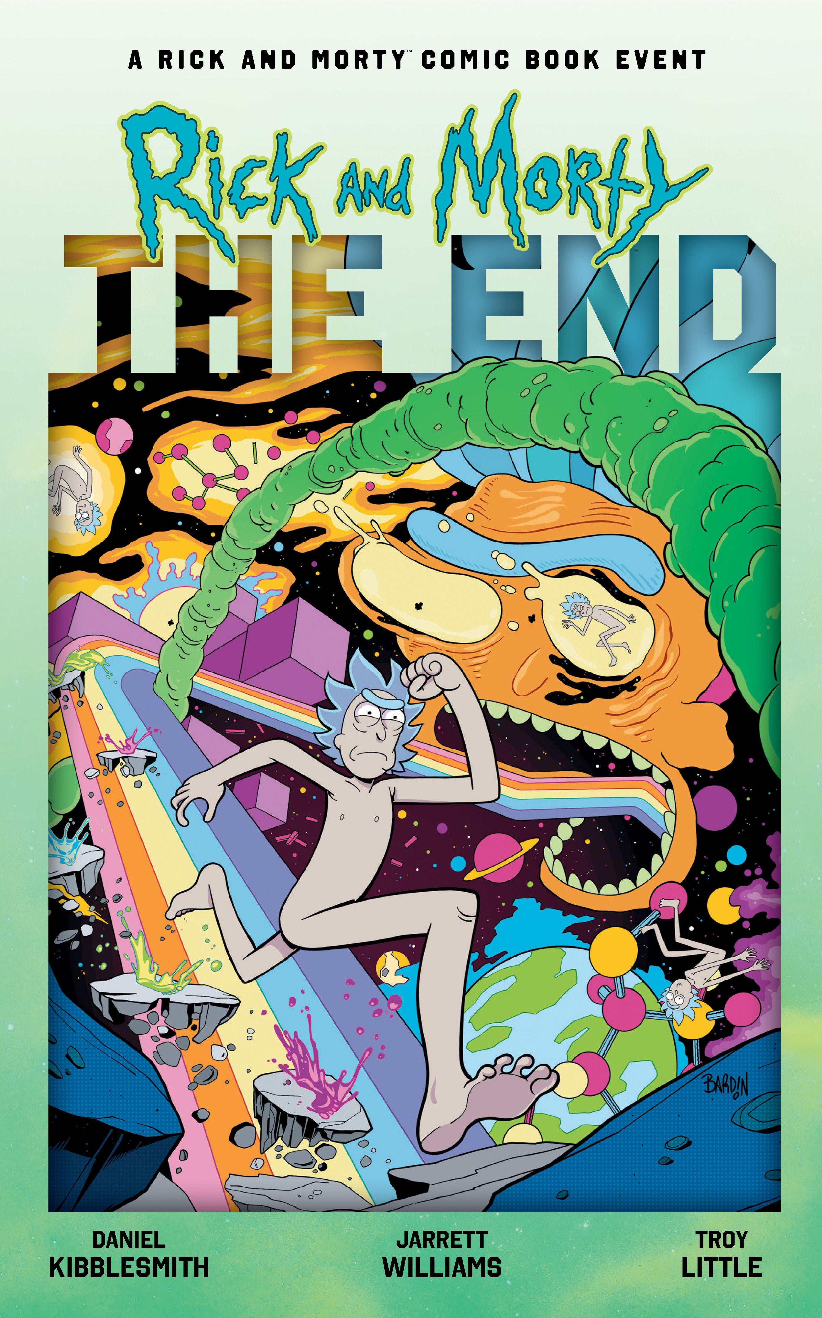 RICK AND MORTY: THE END HARDCOVER