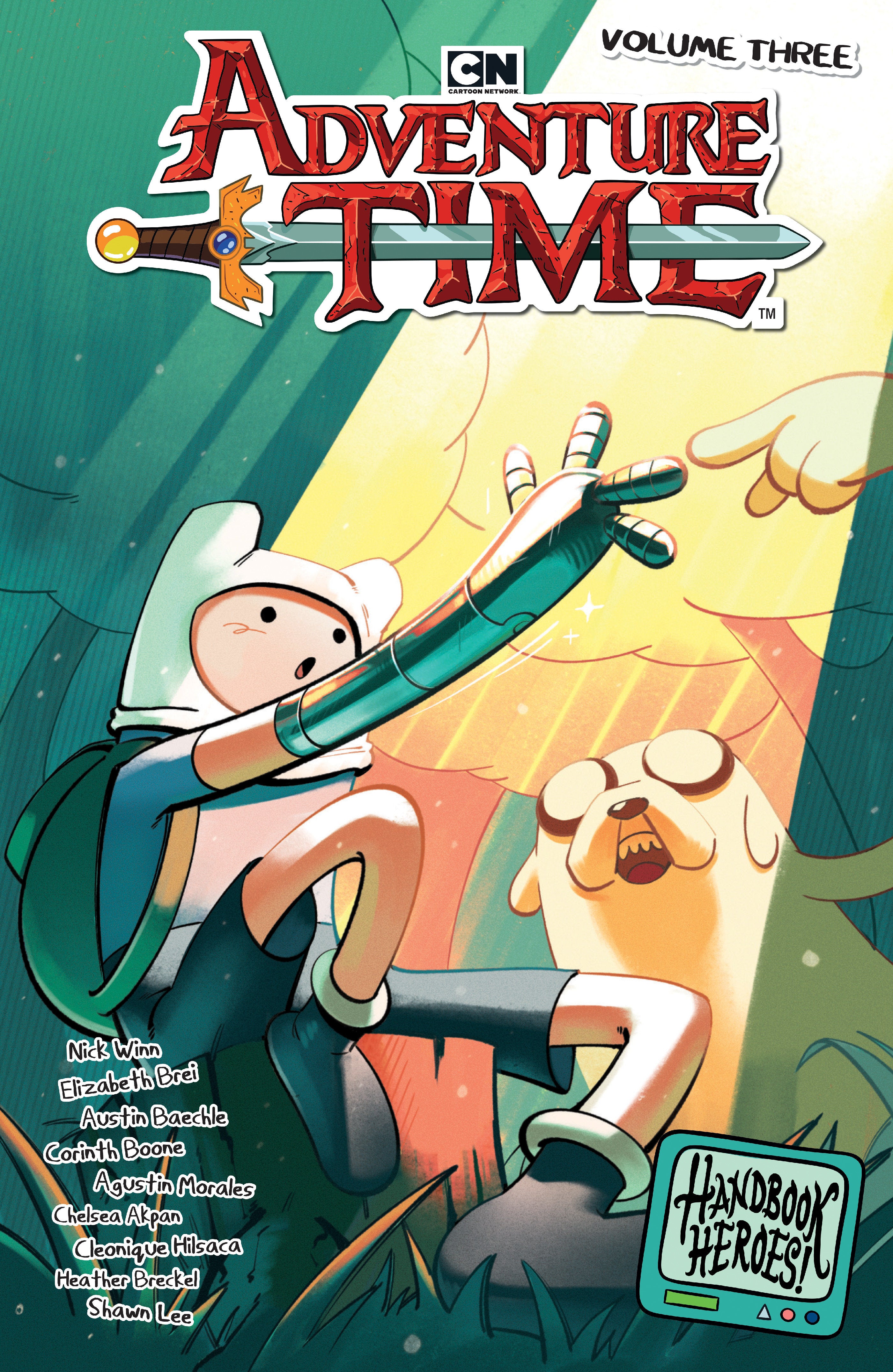 ADVENTURE TIME VOL. 3: HANDBOOK HEROES! TRADE PAPERBACK