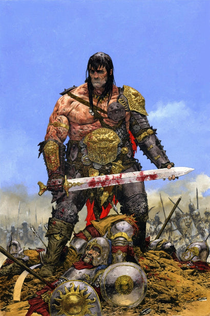SAVAGE SWORD OF CONAN #12 COVER D ADRIAN SMITH VIRGIN VARIANT