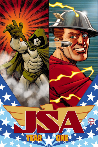 JSA #14 COVER A DAVE JOHNSON