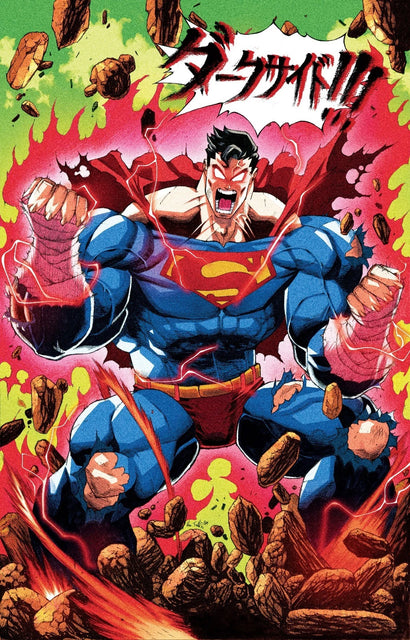 SUPERMAN #34 COVER E MARIO FOCCILLO CARD STOCK VARIANT (DC K.O.)