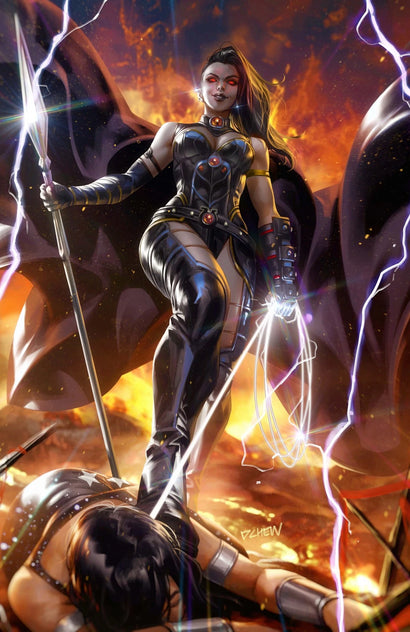 TITANS #31 COVER C DERRICK CHEW CARD STOCK VARIANT (DC K.O.)