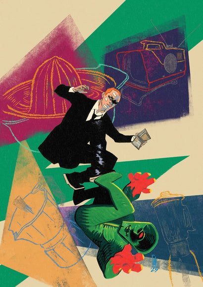 ABSOLUTE MARTIAN MANHUNTER #7 COVER C WERTHER DELL EDERA CARD STOCK VARIANT