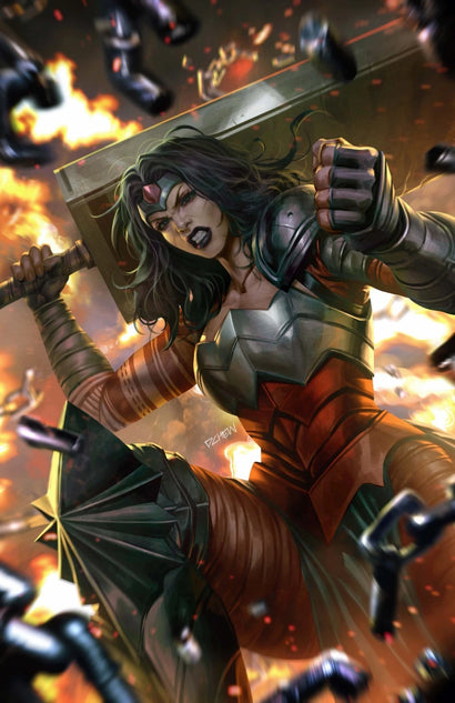 ABSOLUTE WONDER WOMAN #15 COVER B DERRICK CHEW CARD STOCK VARIANT