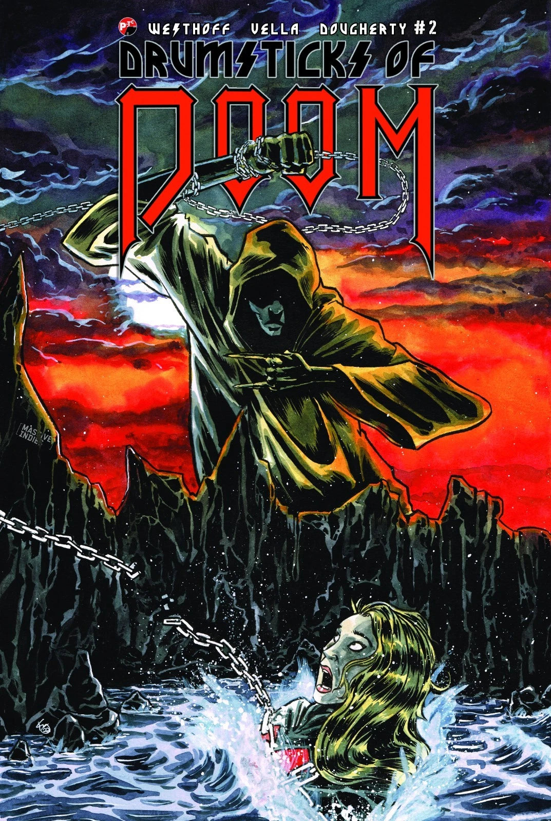 DRUMSTICKS OF DOOM #2 COVER A KELLY WILLIAMS