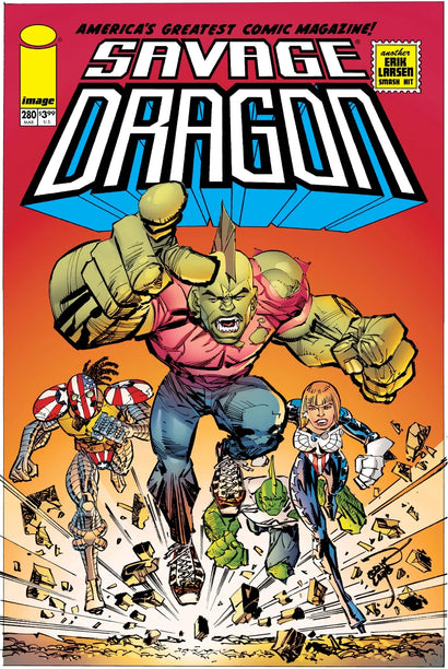 SAVAGE DRAGON #280 COVER A ERIK LARSEN