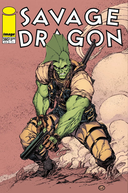 SAVAGE DRAGON #280 COVER C BRETT BOOTH & LIVESAY VARIANT