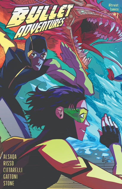 BULLET ADVENTURES #7 COVER B ANDRE RISSO FRANCESCA CITTARELLI VAR