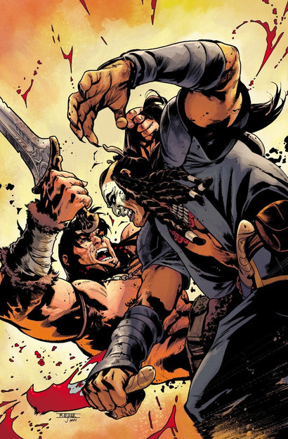CONAN THE BARBARIAN #31 COVER E MAHMUD ASRAR VIRGIN VARIANT